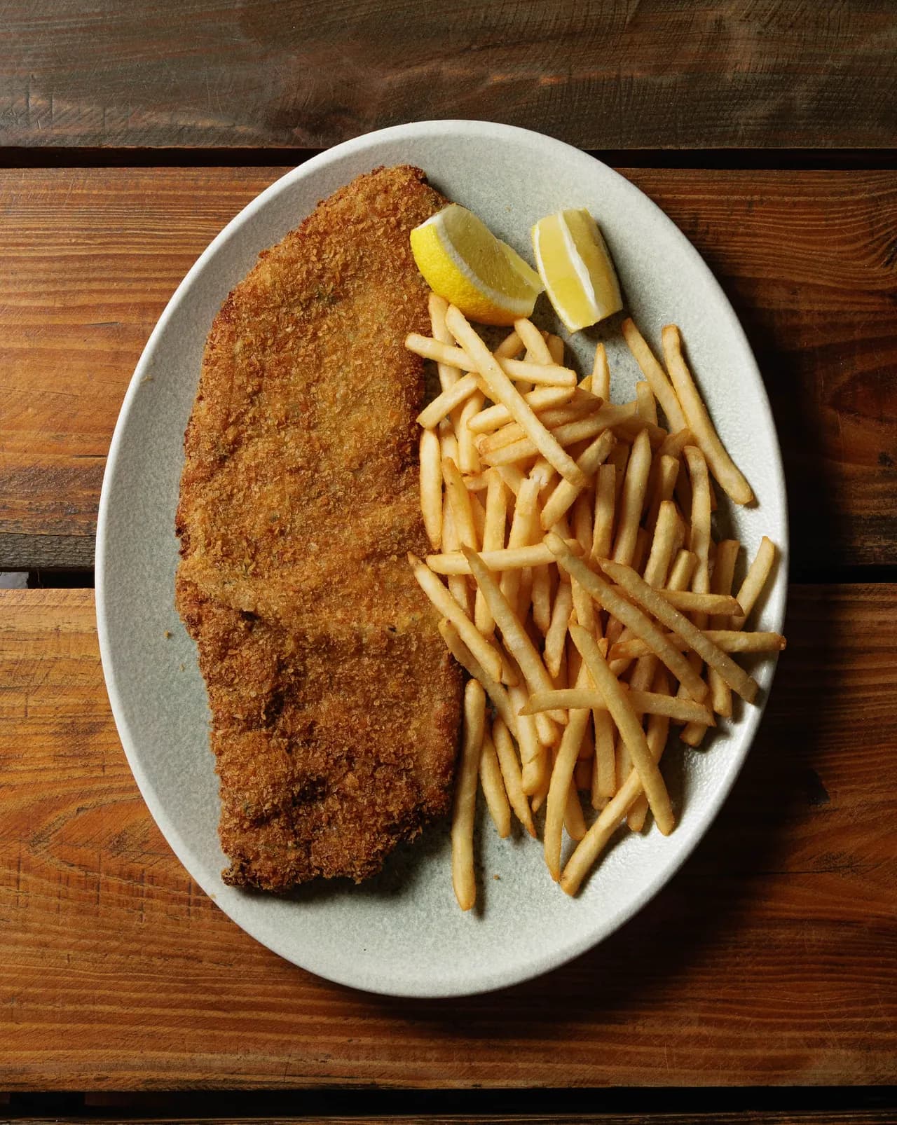 Mila del Muelle — milanesa de nalga en panko, con acompañamiento a elección